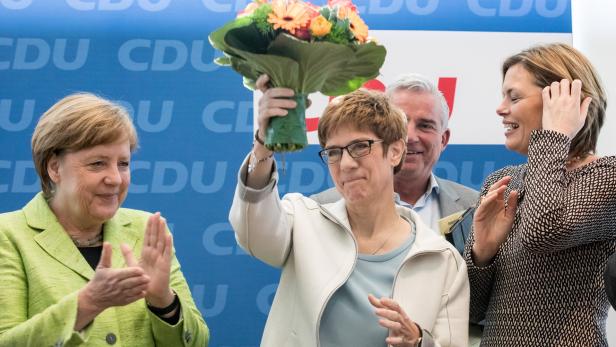 Nach Saarlandwahl: Merkel spürt Rückenwind