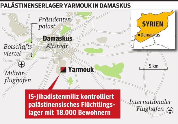 Flüchtlingslager Yarmouk wird zu "Todeslager"