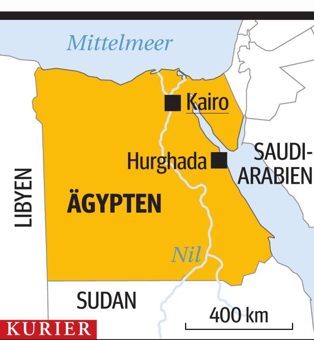 Panik auf AUA-Flieger in Ägypten
