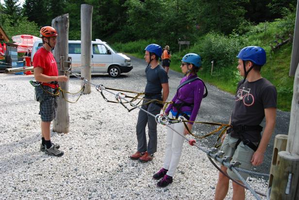 Kletterwald Hornpark: Tarzan würde sich hier wohl fühlen