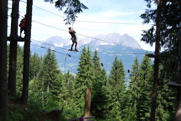 Kletterwald Hornpark: Tarzan würde sich hier wohl fühlen