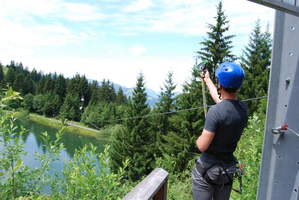 Kletterwald Hornpark: Tarzan würde sich hier wohl fühlen