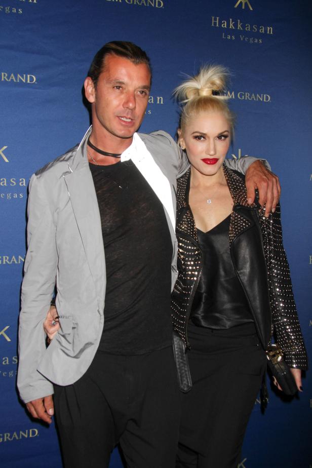 Gavin Rossdale und Gwen Stefani posieren auf einer Veranstaltung in Las Vegas.