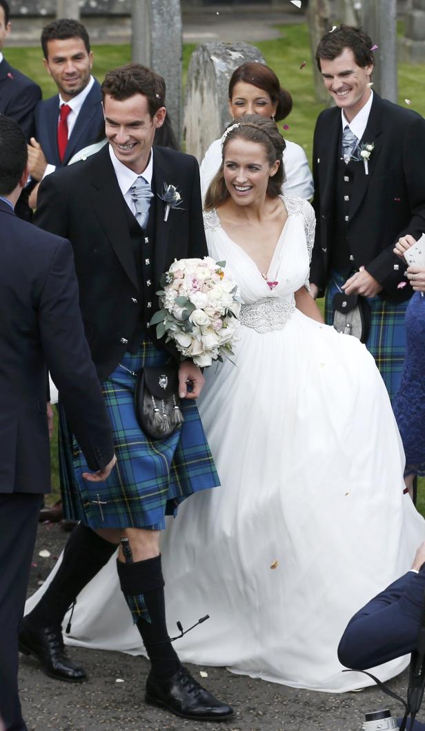 Stilvoll: Tennis-Star Andy Murray heiratet Stil-Ikone