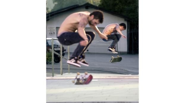Skateboarder erobern die Stadt