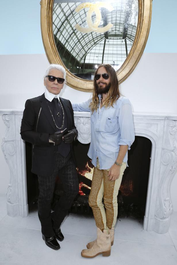 Jared Leto trägt Damenkollektion von Chanel