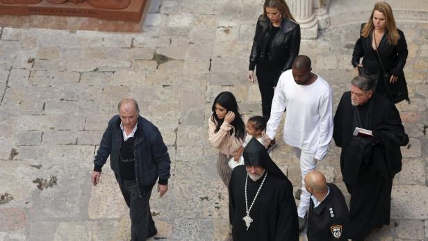 Kim Kardashian ließ Tochter in Jerusalem taufen