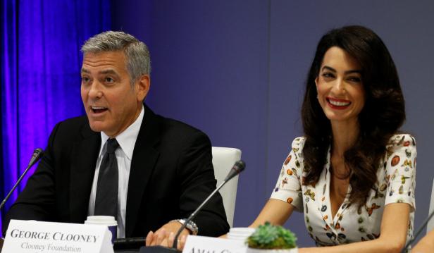 Zwillinge für George und Amal Clooney?
