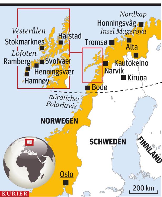 Nordnorwegen: Traumwelt über dem Polarkreis
