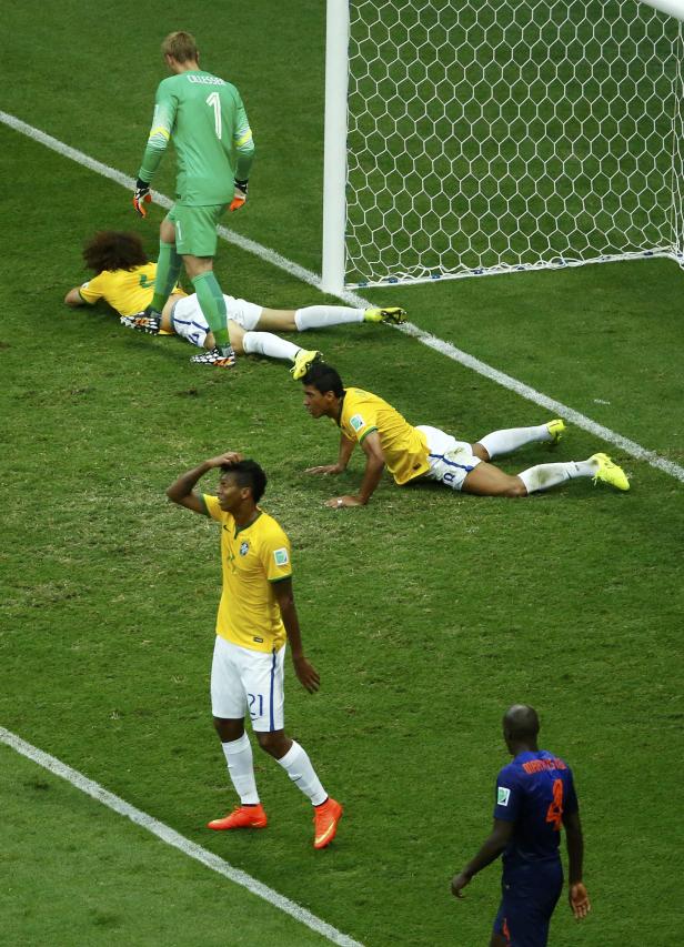 Niederlande schlagen Brasilien mit 3:0