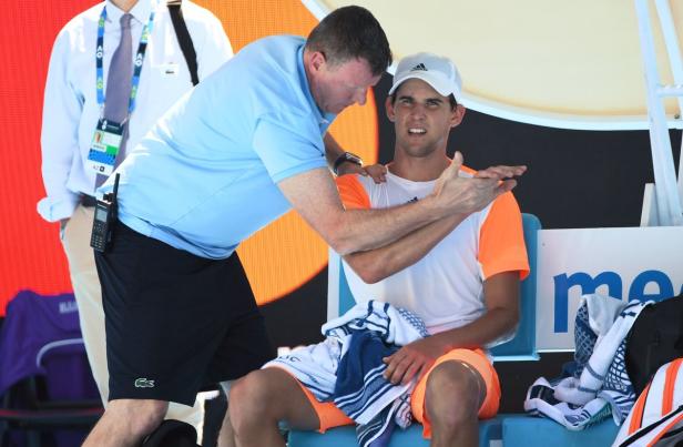 Thiem steht im Achtelfinale der Australian Open