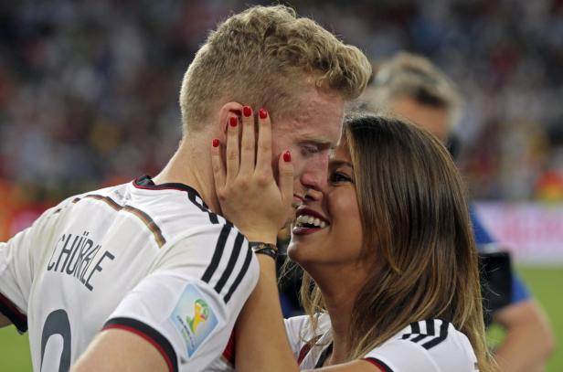 Familienfeier der deutschen WM-Helden