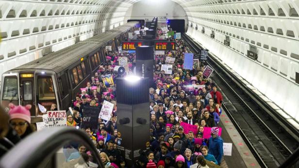 Women's March gegen Donald Trump