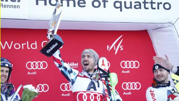 Entfesselter Hirscher gewinnt den Kitz-Slalom