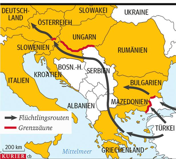Stichwort: Die Balkanroute