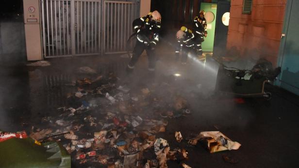 Brand in Müllraum des Lorenz-Böhler-Spitals