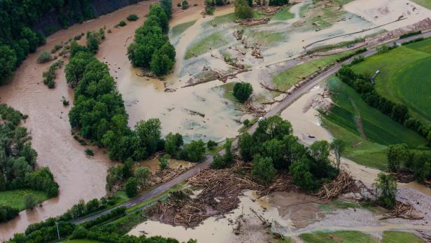 Mehrere Tote bei Überschwemmungen in Süddeutschland