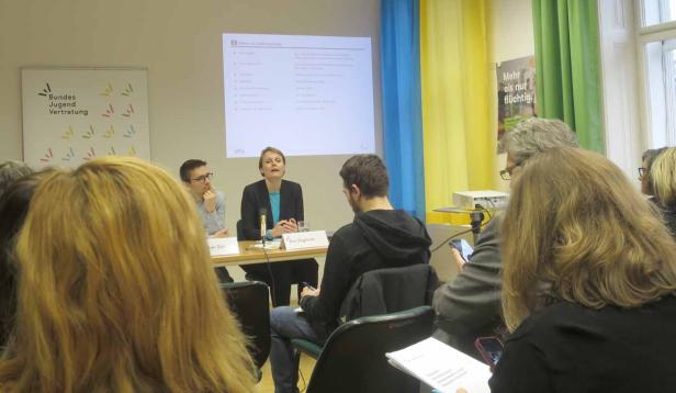 Bilder von der Studien-Präsentation