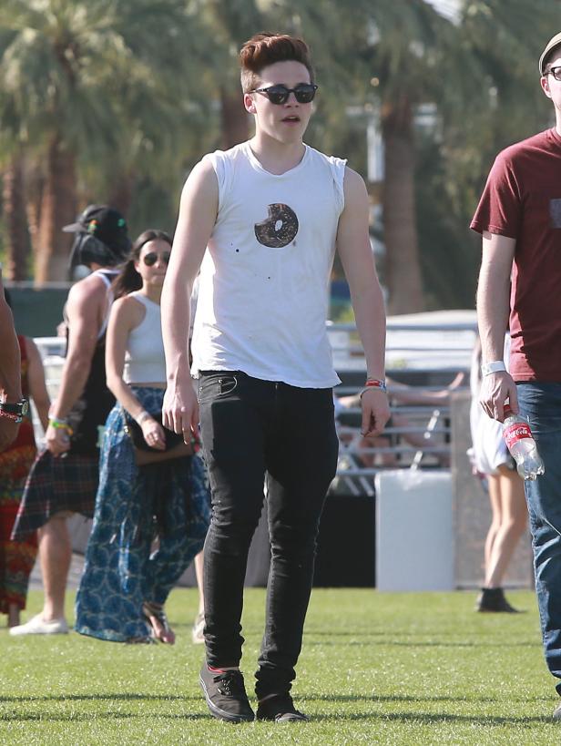 Durchgefeiert: Lockere Promis am Coachella Festival
