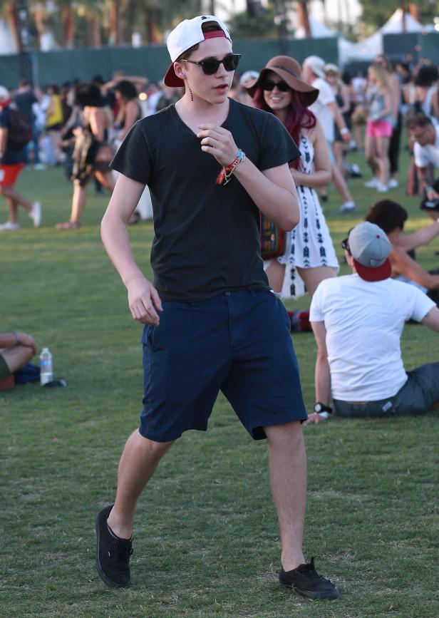 Durchgefeiert: Lockere Promis am Coachella Festival