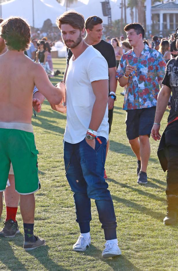 Durchgefeiert: Lockere Promis am Coachella Festival