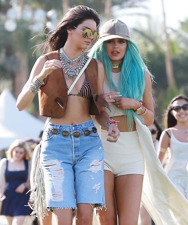 Durchgefeiert: Lockere Promis am Coachella Festival