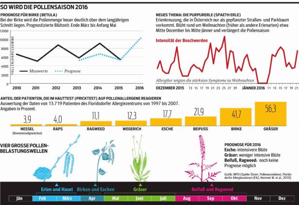 So wird die heurige Pollensaison