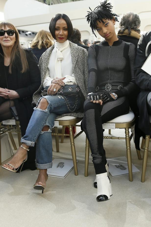 Chanel - Front Row - Paris Fashion Week Ready to W Willow Smith ist das neue Chanel-Gesicht