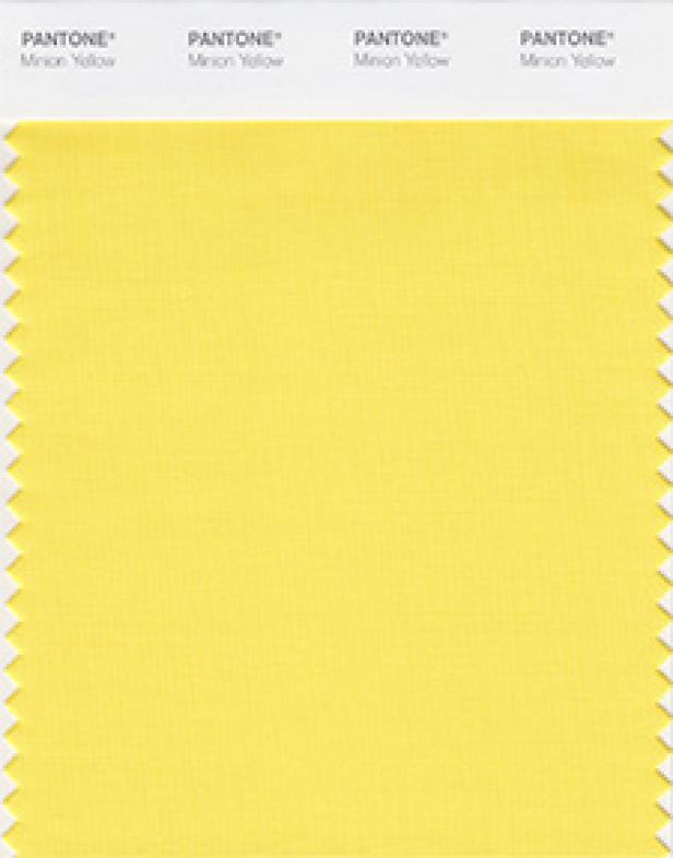 Eine neue Farbe namens Minion-Gelb