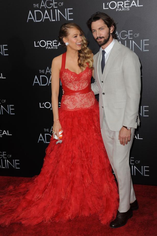 Blake Lively und Michiel Huisman bei der Premiere von „Für immer Adaline“.