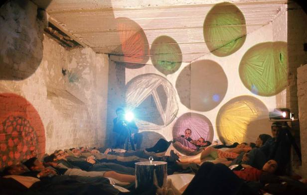 Fotos der letzte Otto Piene-Ausstellung in Berlin