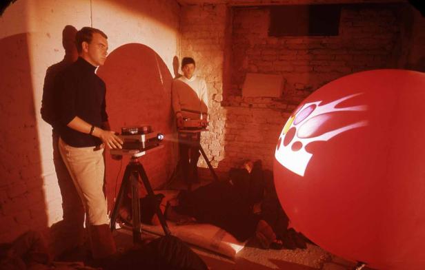 Fotos der letzte Otto Piene-Ausstellung in Berlin
