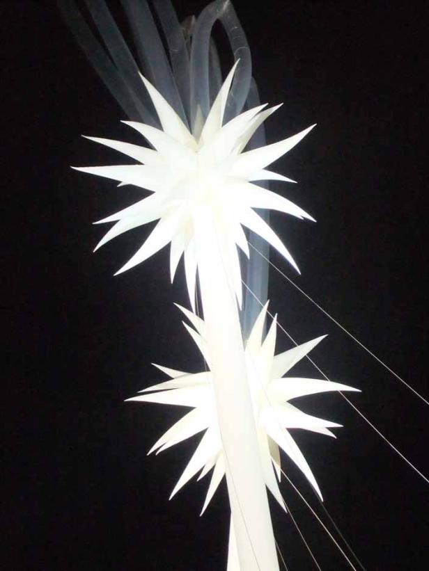 Fotos der letzte Otto Piene-Ausstellung in Berlin