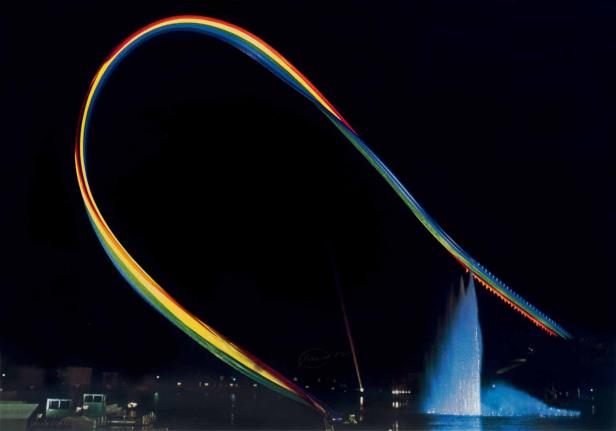Fotos der letzte Otto Piene-Ausstellung in Berlin