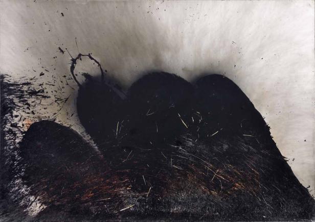 Fotos der letzte Otto Piene-Ausstellung in Berlin