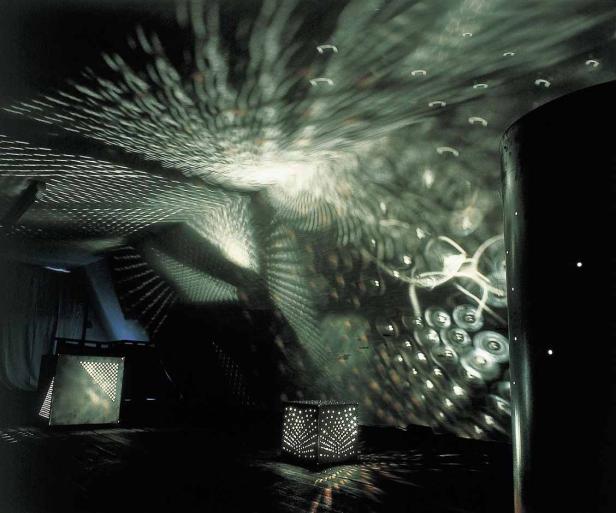 Fotos der letzte Otto Piene-Ausstellung in Berlin