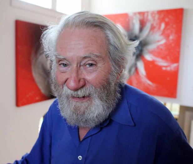 Fotos der letzte Otto Piene-Ausstellung in Berlin