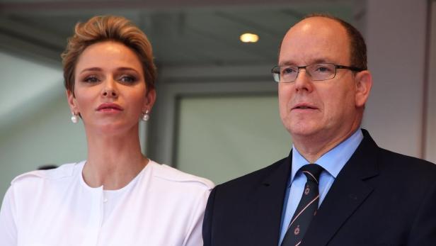 Charlene: Frisch gebotoxt beim Grand Prix