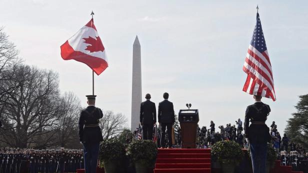 Obama empfing Kanadas Premierminister Trudeau