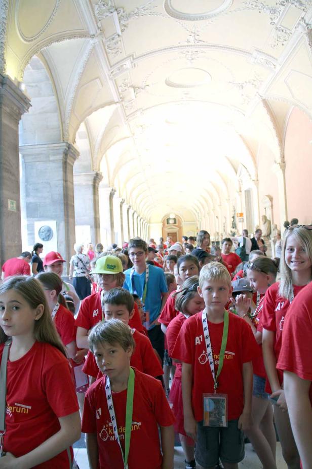 ... rund um die Kinderuni-Wien-Sponsion 2014