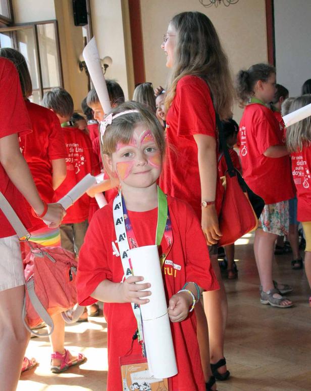 ... rund um die Kinderuni-Wien-Sponsion 2014