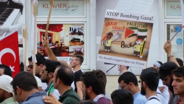 Anti-Israel-Demo verlief friedlich