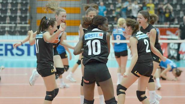 Überraschungssieg in der Volleyball-Schülerinnen-Liga