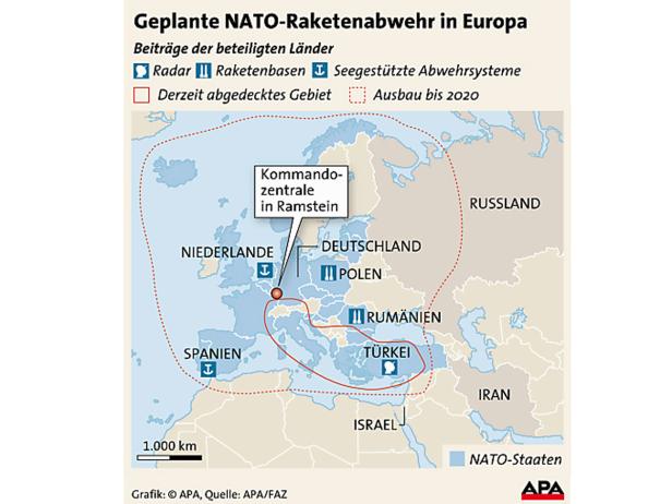 NATO: Raketenschild um Europa einsatzbereit