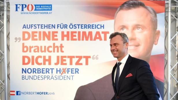 FPÖ-Plakat: "Aufstehen für Österreich"