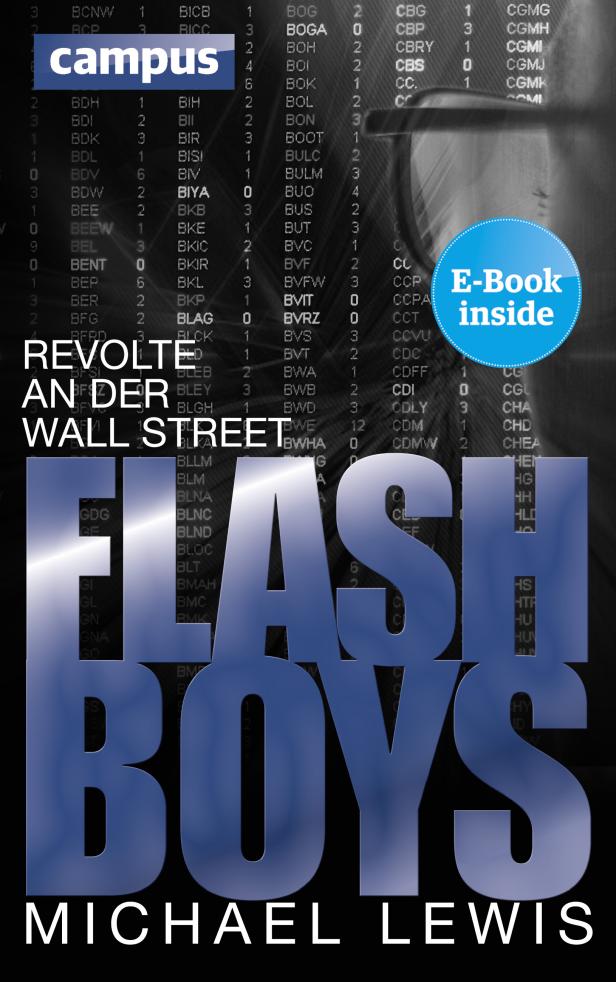 Das Buchcover von „Flash Boys: Eine Revolte an der Wall Street“ von Michael Lewis.