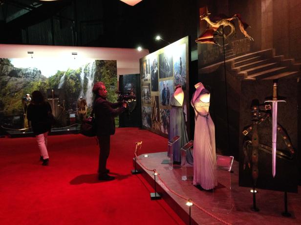Bilder von der Game of Thrones-Ausstellung