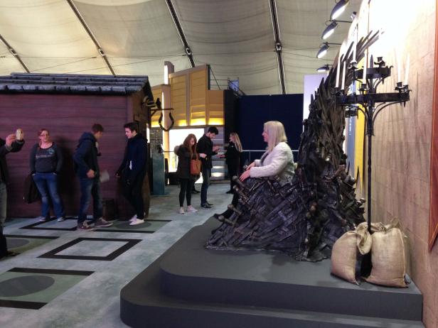 Bilder von der Game of Thrones-Ausstellung
