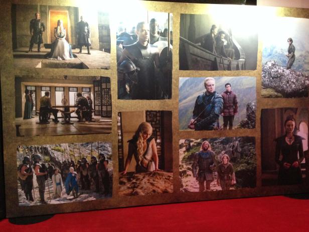 Bilder von der Game of Thrones-Ausstellung
