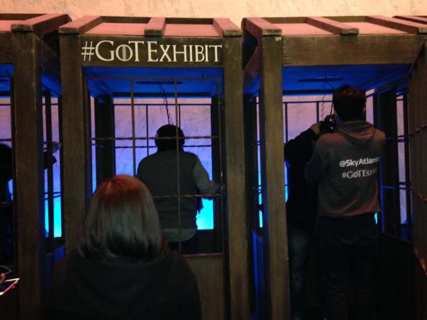 Bilder von der Game of Thrones-Ausstellung